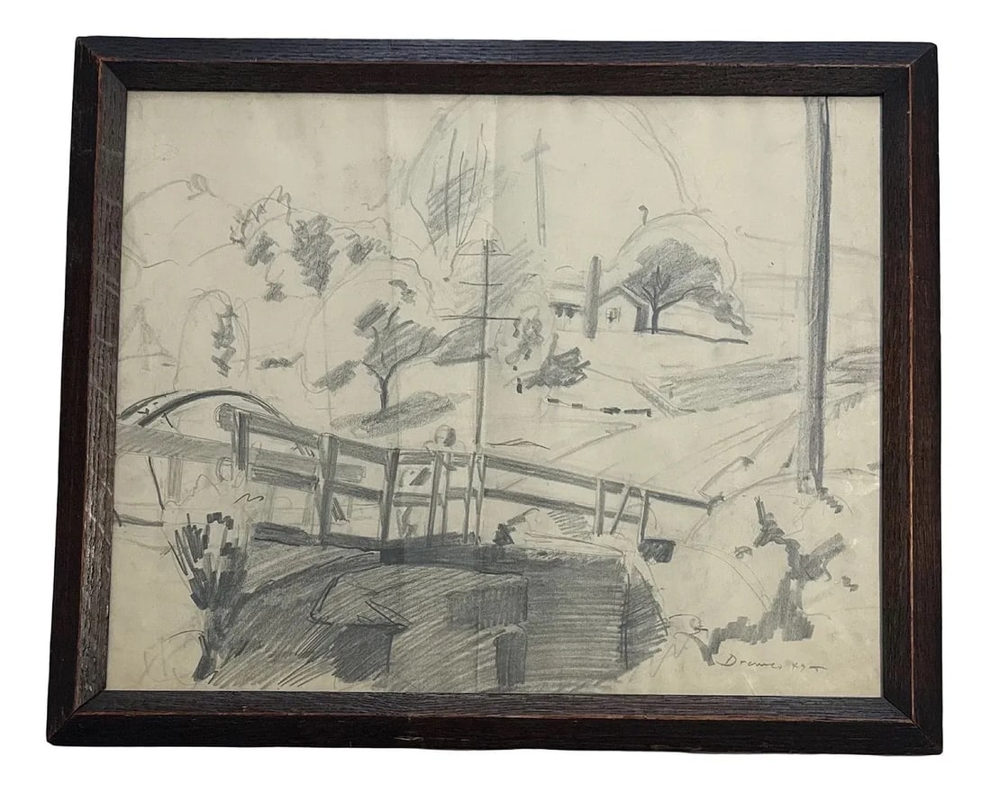 Werner Drewes (1899 - 1985) American - 2