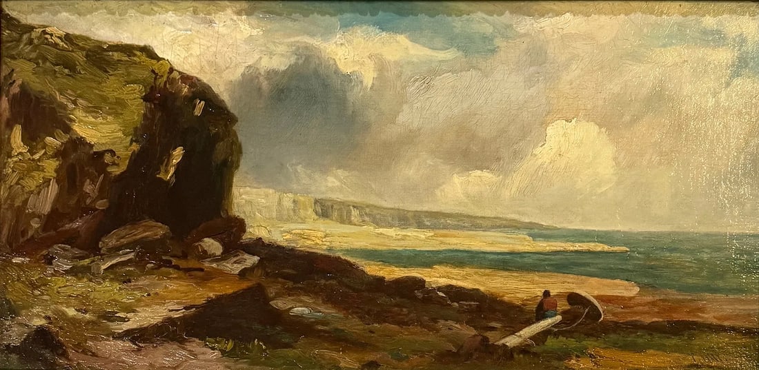 Thomas Hill (1829 - 1908) American " Rhode Island" (1 of 3)