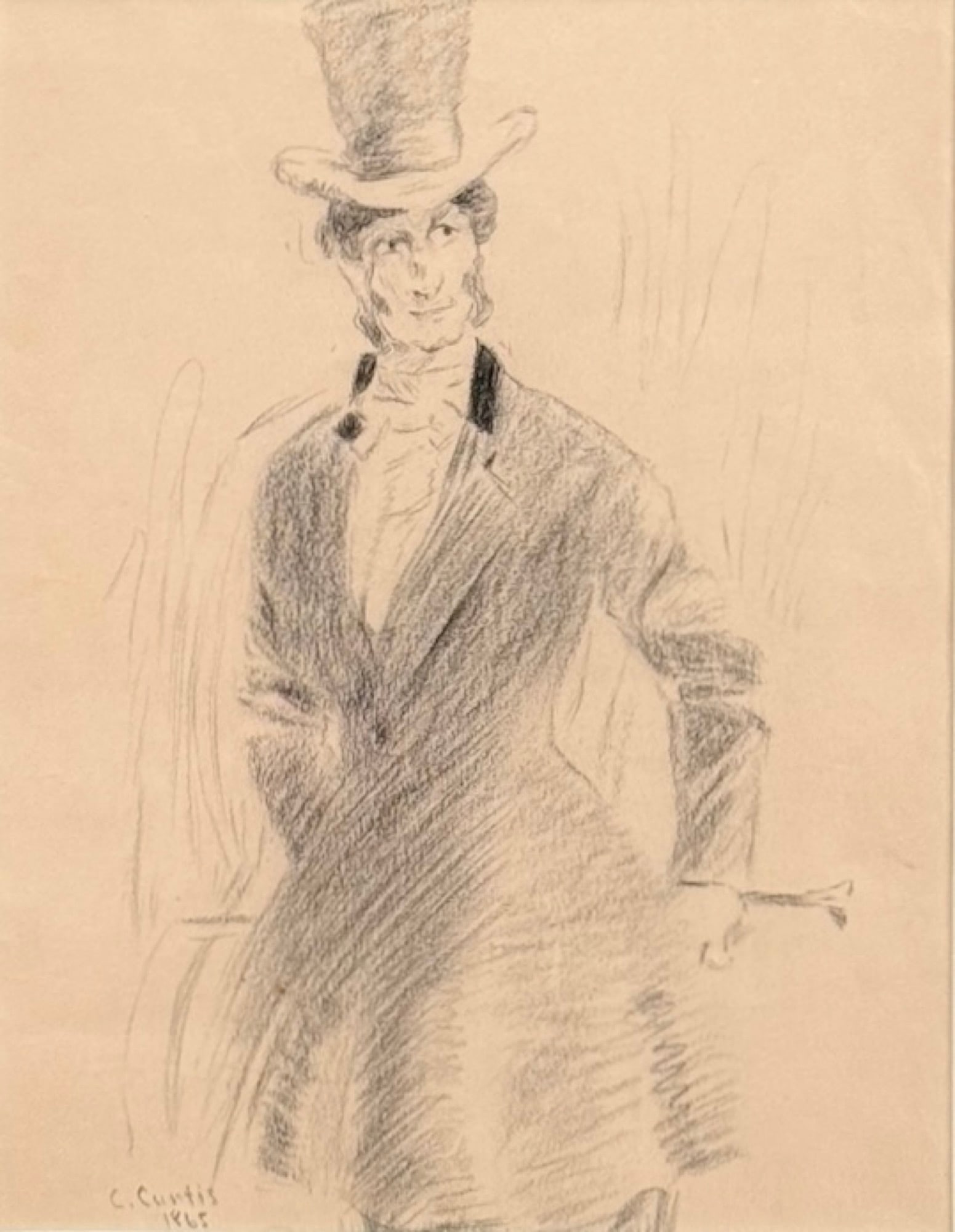 Calvin Curtis (1822 - 1893) DAPPER GENTLEMAN (1 of 2)