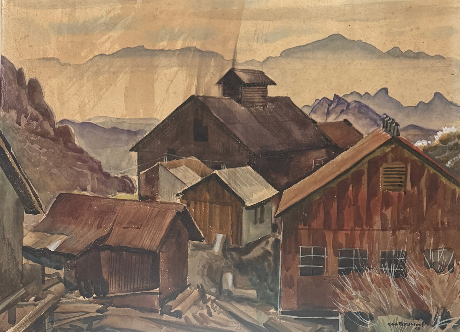 Carl William Broemel (1891-1984) American (1 of 3)