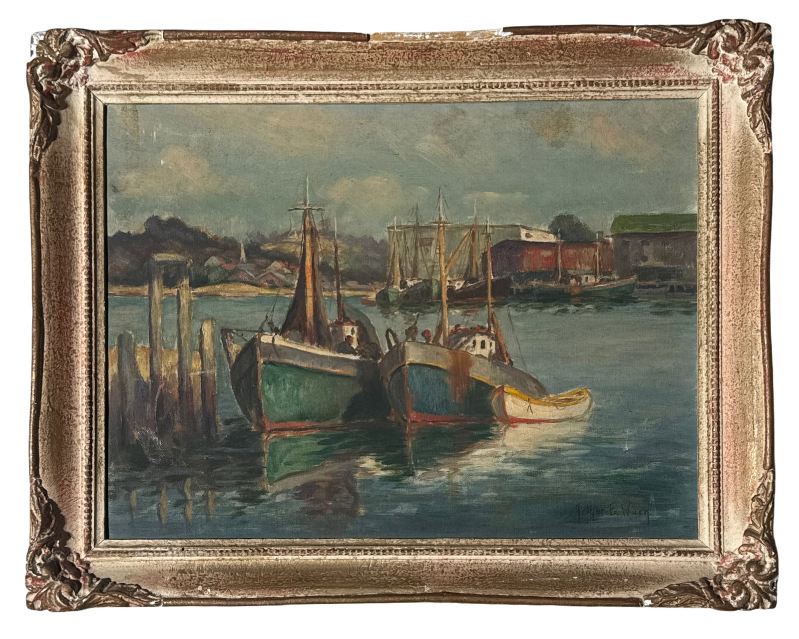 Arthur E Ward (1863 - 1928) Gloucester Harbor - 2