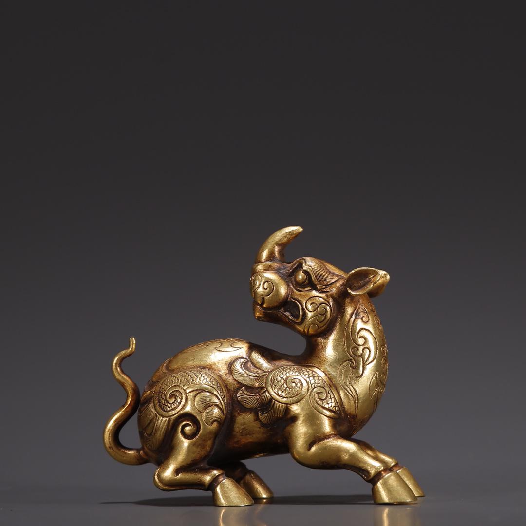 A Very Rare Gold Beast Ornament (1 of 9)