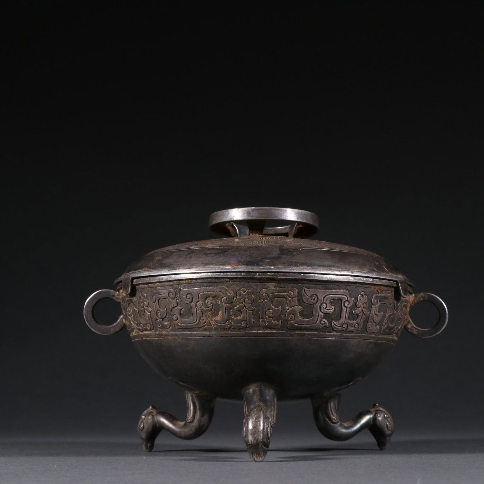A Fine Silver Censer With Cover (1 of 9)