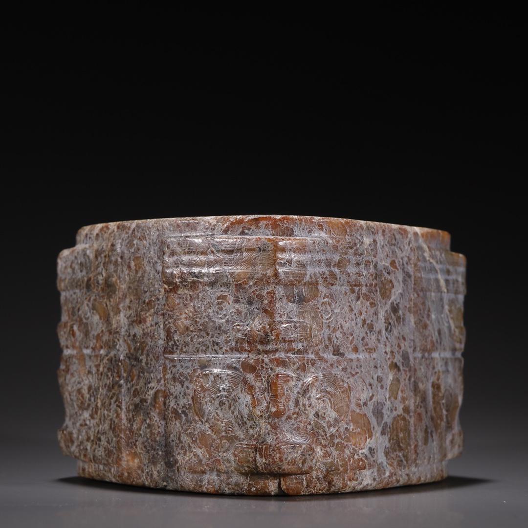 A Rare Jade Cong (1 of 9)