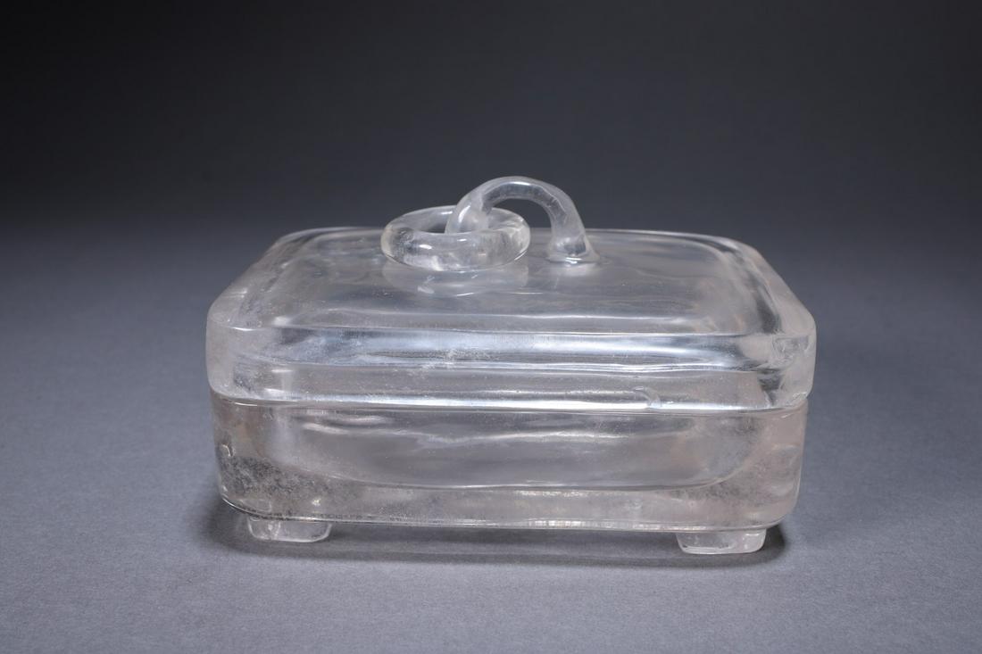A Fine Crystal Box With Cover (1 of 9)