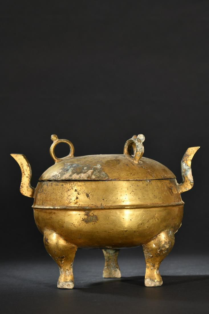 A Fine Gilt-bronze Censer (1 of 9)
