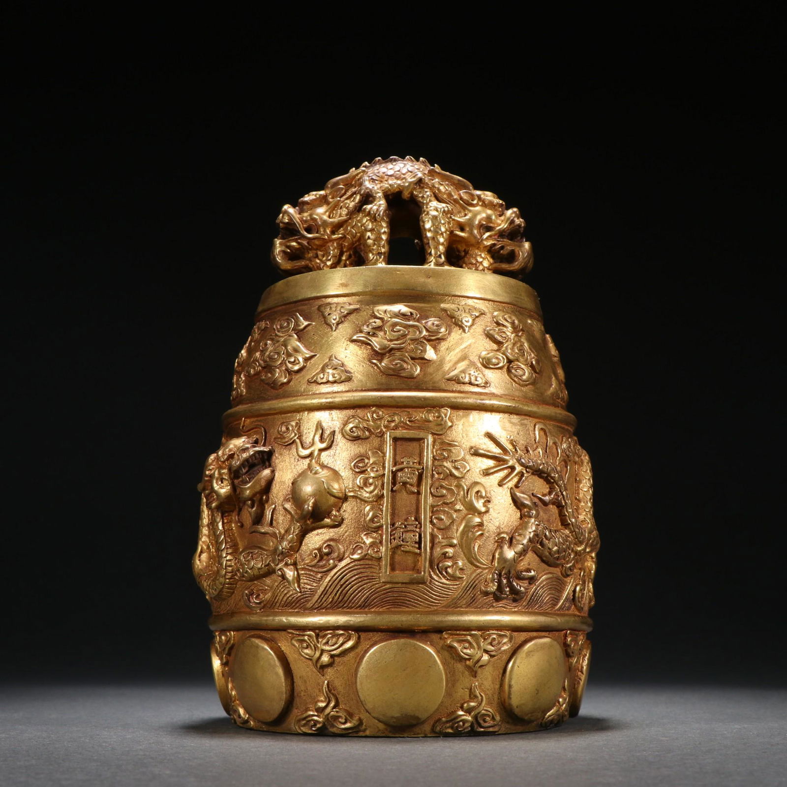 A Top Gilt-bronze Chimes (1 of 9)