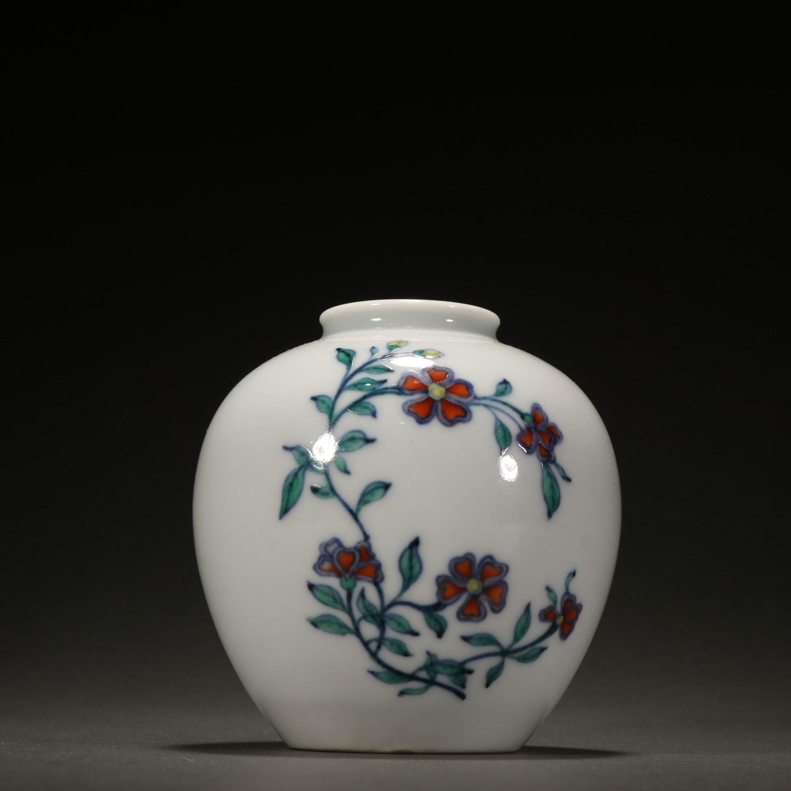 A Fine Doucai 'Flower' Jar (1 of 9)