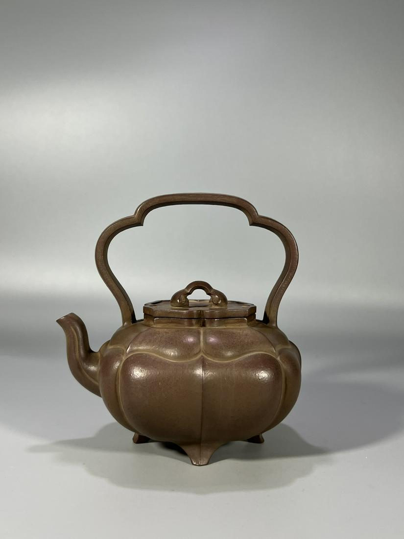 A Rare Zisha Teapot (1 of 9)