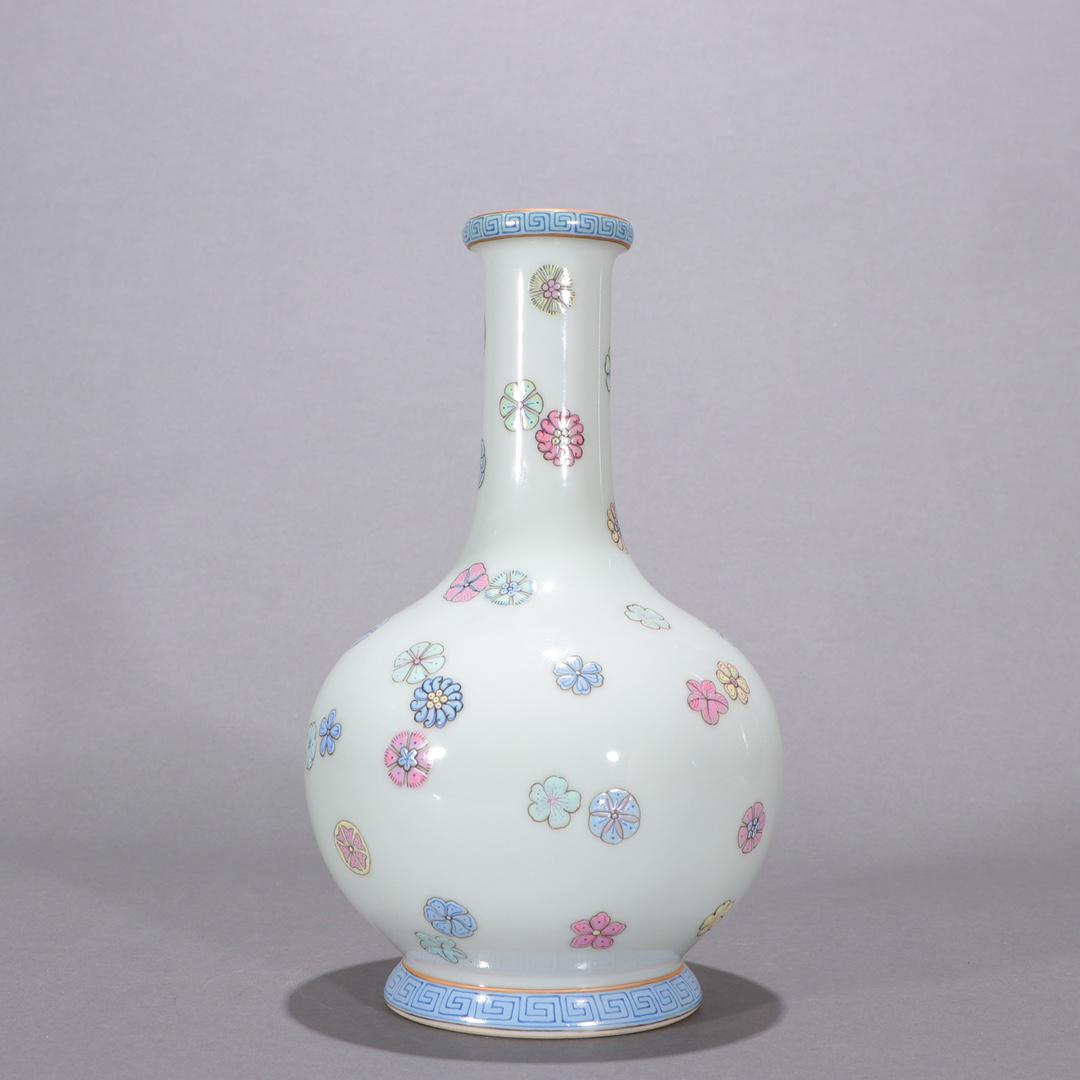 A Fine Famille-rose Bottle (1 of 9)