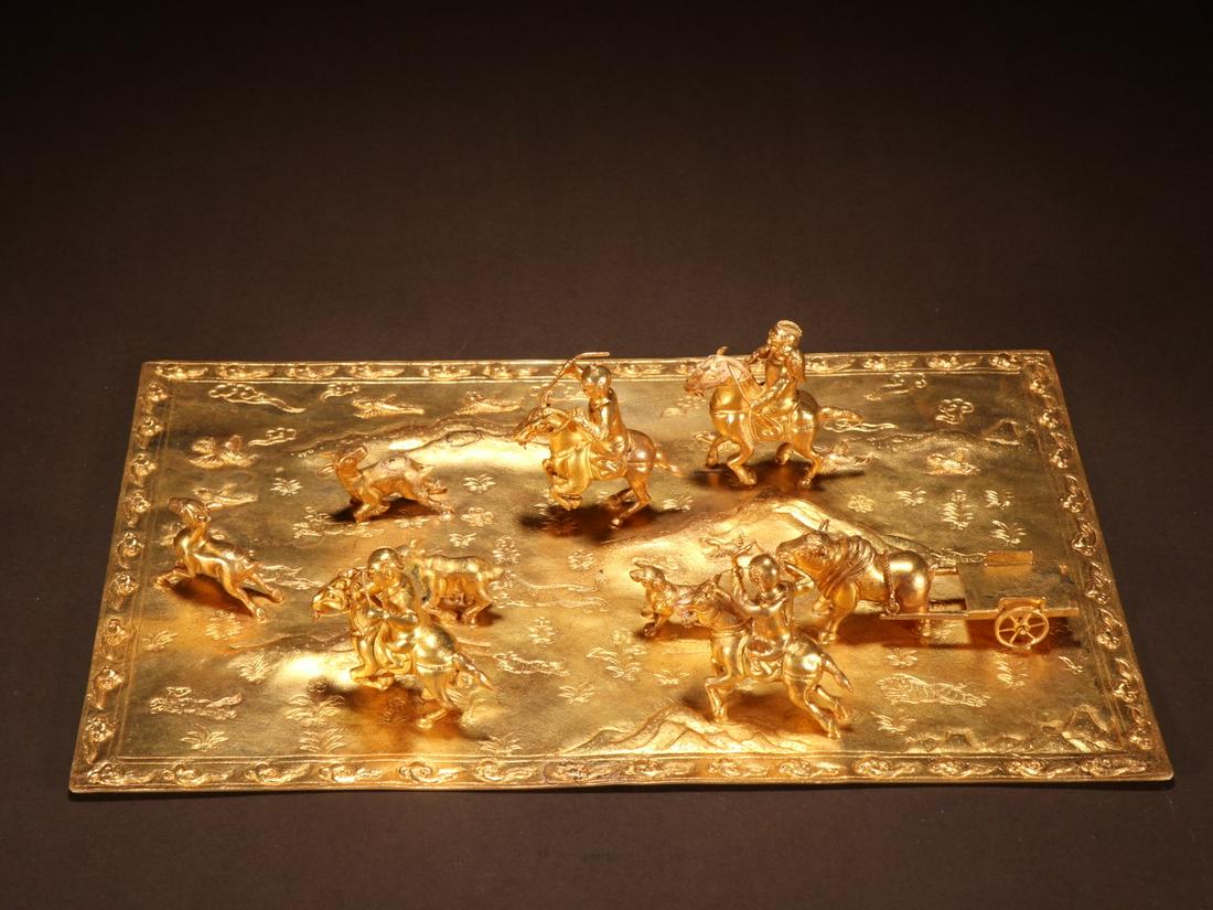 A Set of Rare Gilt-bronze Ornaments (1 of 9)