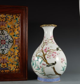 Pink Colored Flowers, Birds, Flowers, Poems, Descriptions, Gold And Jade Pots, Spring Vases