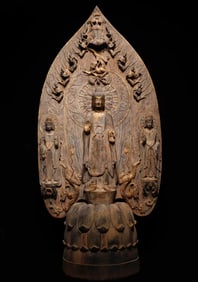 Northern Wei Dynasty Qingzhou painted Buddha ornaments