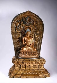 Copper Gilded Shakyamuni Buddha~