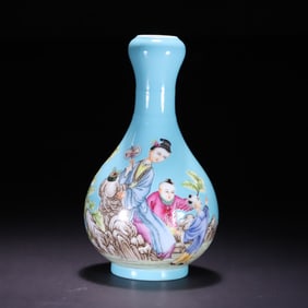 A Pink Character Story Bottle