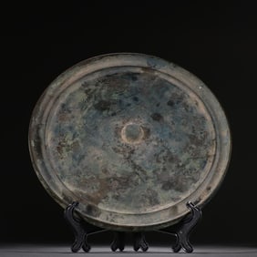 Han Bronze Carved Phoenix Patterned Bronze Mirror