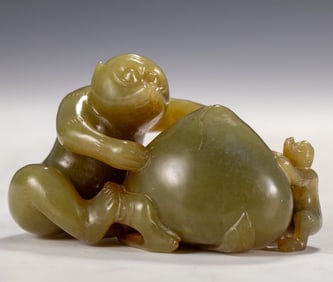 A piece of topaz monkey