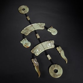 A set of high-grade jade