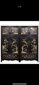 A Pair Of Baibao Embedded Cabinets