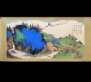 Zhang Daqian's four-foot lenses