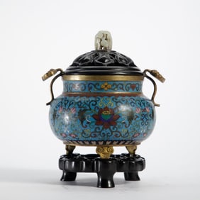 Jingtai Blue Incense Burner