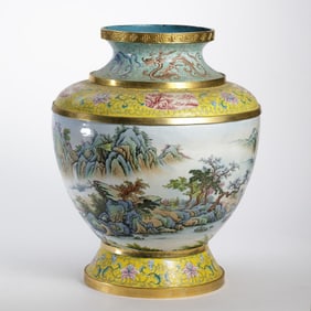 Painting Enamel Jars