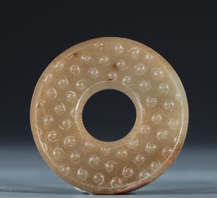 One piece of Hetian Yubi