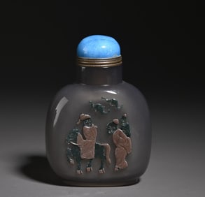 A Piece Of Onyx Character Story Snuff Bottle