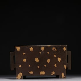 A piece of Qing Kangxi copper point gold manger furnace