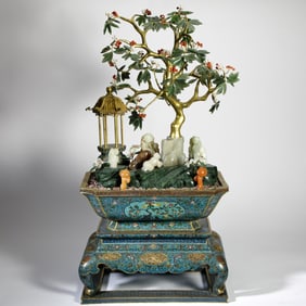 A Cloisonne Bonsai