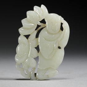 Hetian jade children