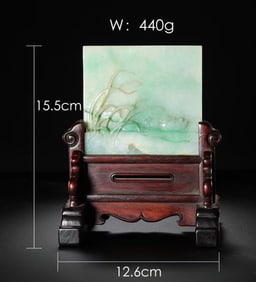 Fine jade interstitial ornaments