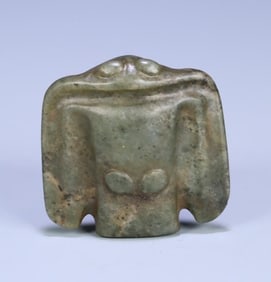 A Piece Of Red Mountain Culture Jade Owl
