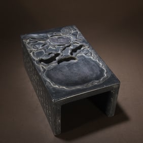 A photo style old stone "Hanmo Feng" Taishi inkstone