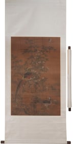 Anonymous flower and bird silk