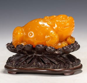 A piece of Tianhuang beast ornament