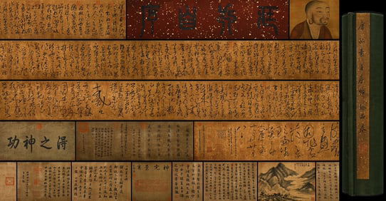 A Tang Dynasty Huaisu self-preface scroll