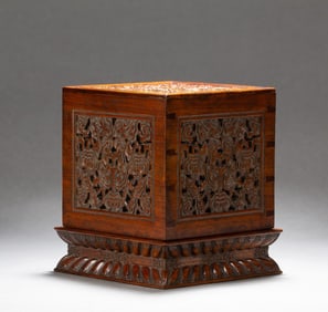 One piece of Huanghuali stamp box