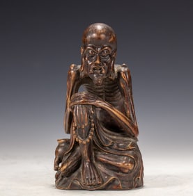 An agarwood figure ornament