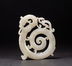 One piece of Hetian Yubi