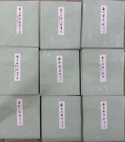 A piece of Qigong's fine calligraphy