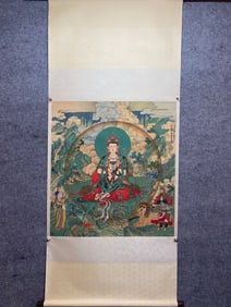 A piece of Zhang Daqian boutique