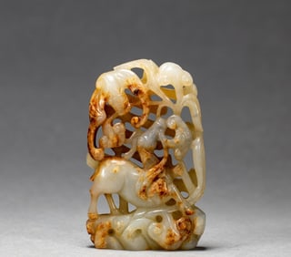 One piece of Hetian Yubi