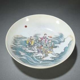 A piece of the Sanatorium and Hall pastel group of immortals crossing the sea chart appreciation