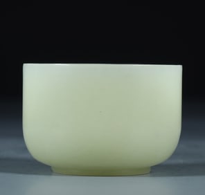 One piece of Hetian jade master cup