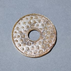 A piece of ancient jade valley pattern jade