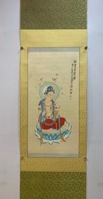 Statue of Zhang Daqian Guanyin