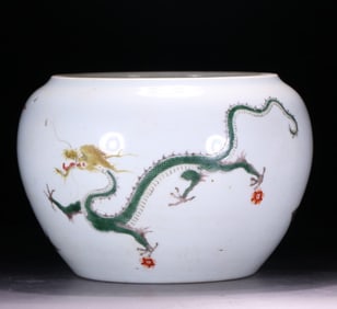 One piece clear pastel fish dragon pattern pen wash