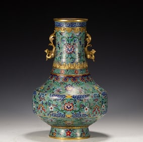 One piece of cloisonné bottle