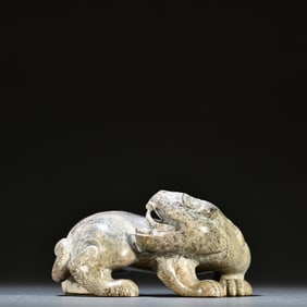 A piece of ancient jade ornaments